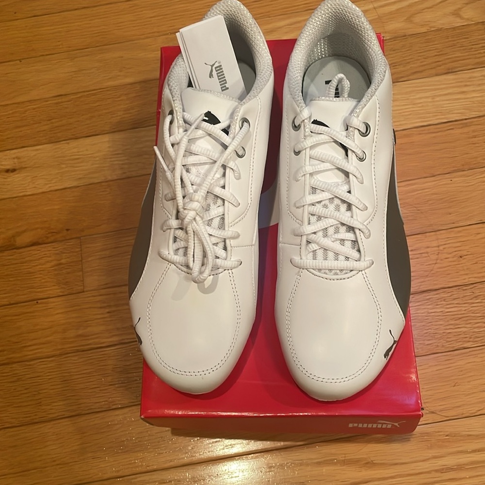 Men’s Puma White Ferrari sneakers - Picture 5 of 8